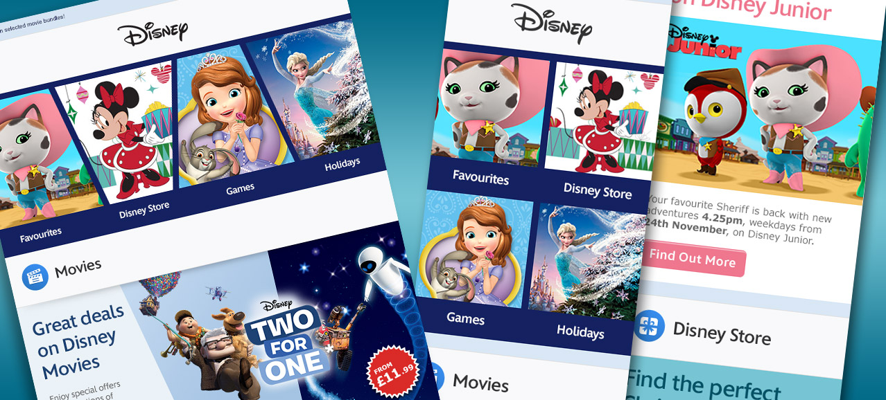 Disney UK CRM Email
